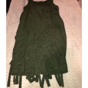 Plus Size Olive Dress